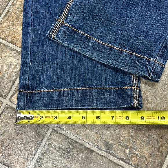 Adiktd Low Rise Wide Leg Jeans Reinforced Precision Seams Quality Hardware - Picture 15 of 16